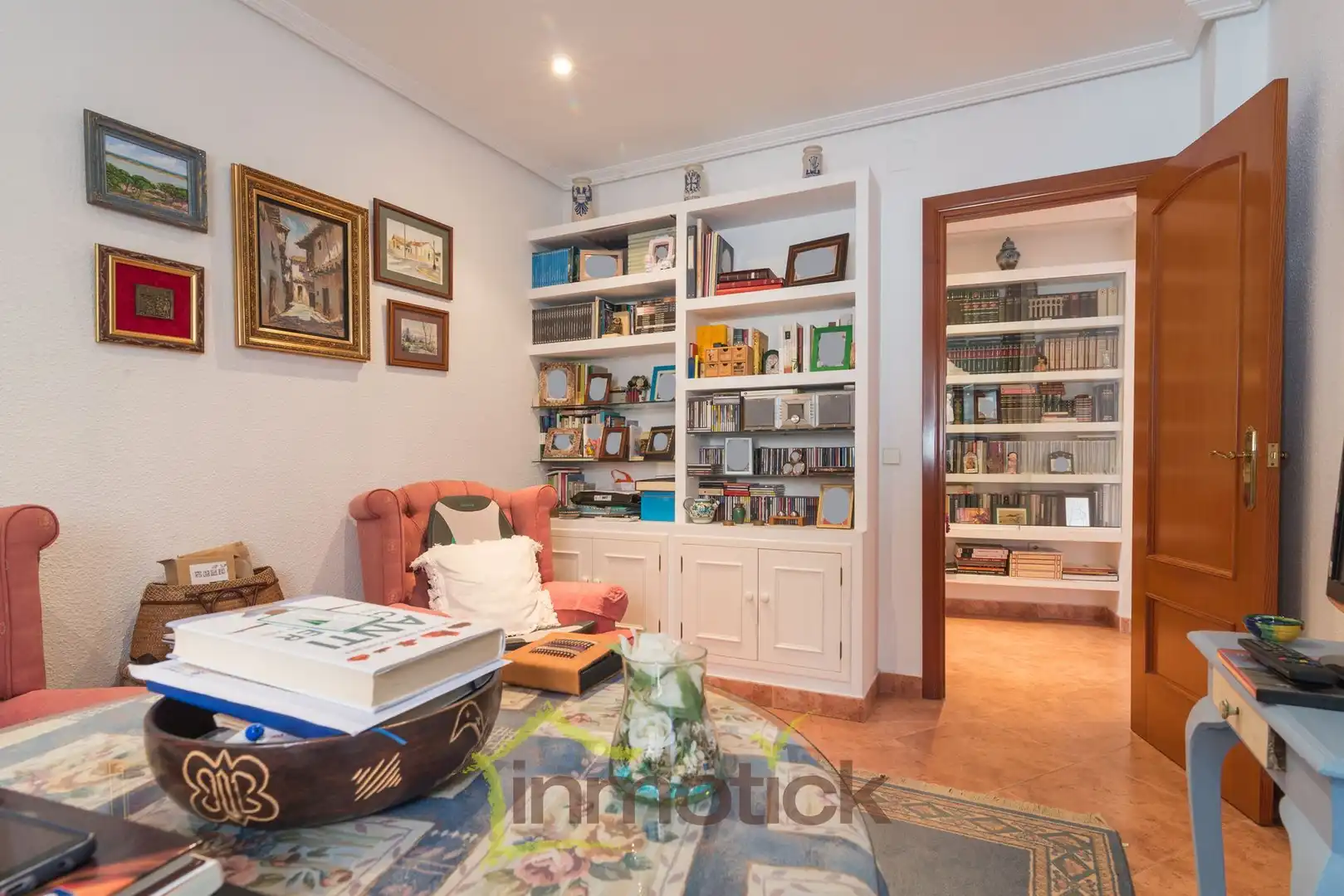 Sala de estar de Casa o chalet en venta en Huelva con Aire acondicionado, Terraza y Trastero