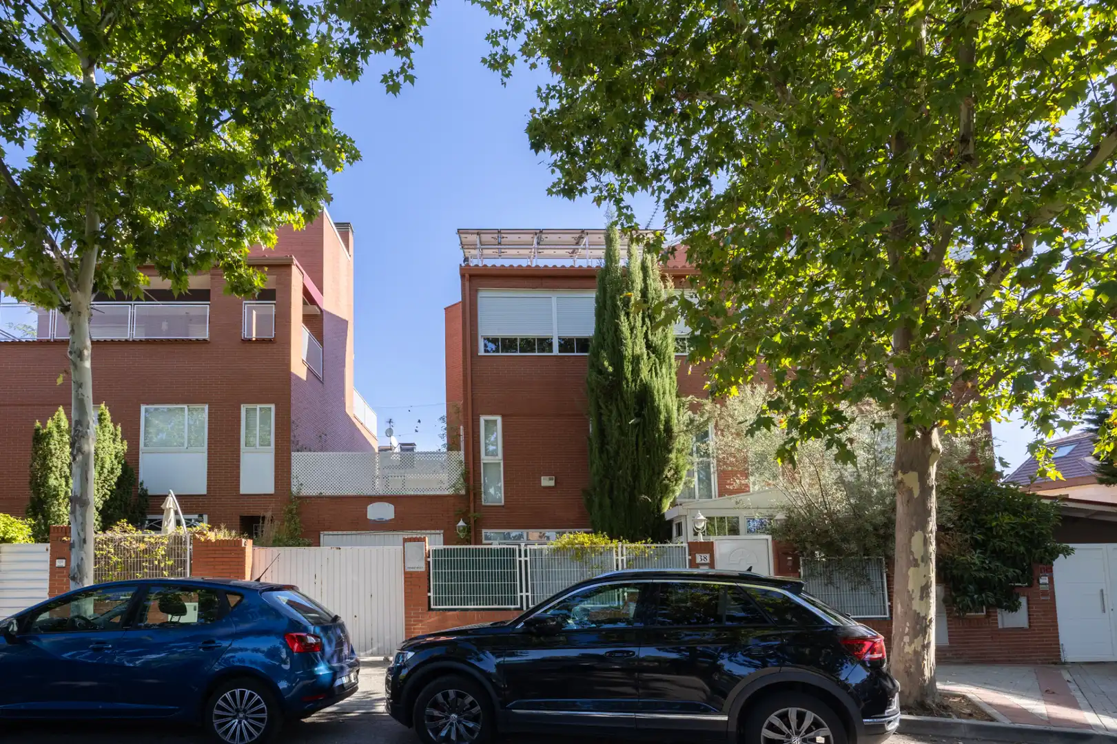 Vista exterior de Casa o chalet en venta en Madrid con Aire acondicionado, Calefacción y Terraza