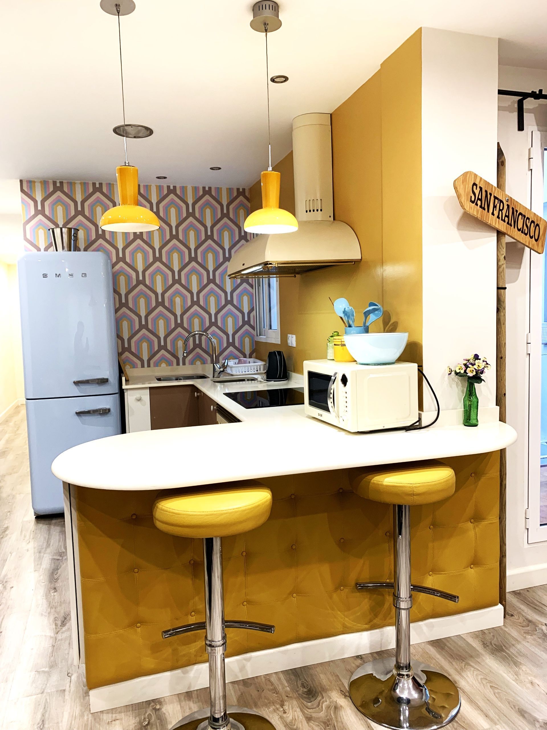 Kitchen of Flat for sale in  Valencia Capital  with Air Conditioner, Heating and Furnished