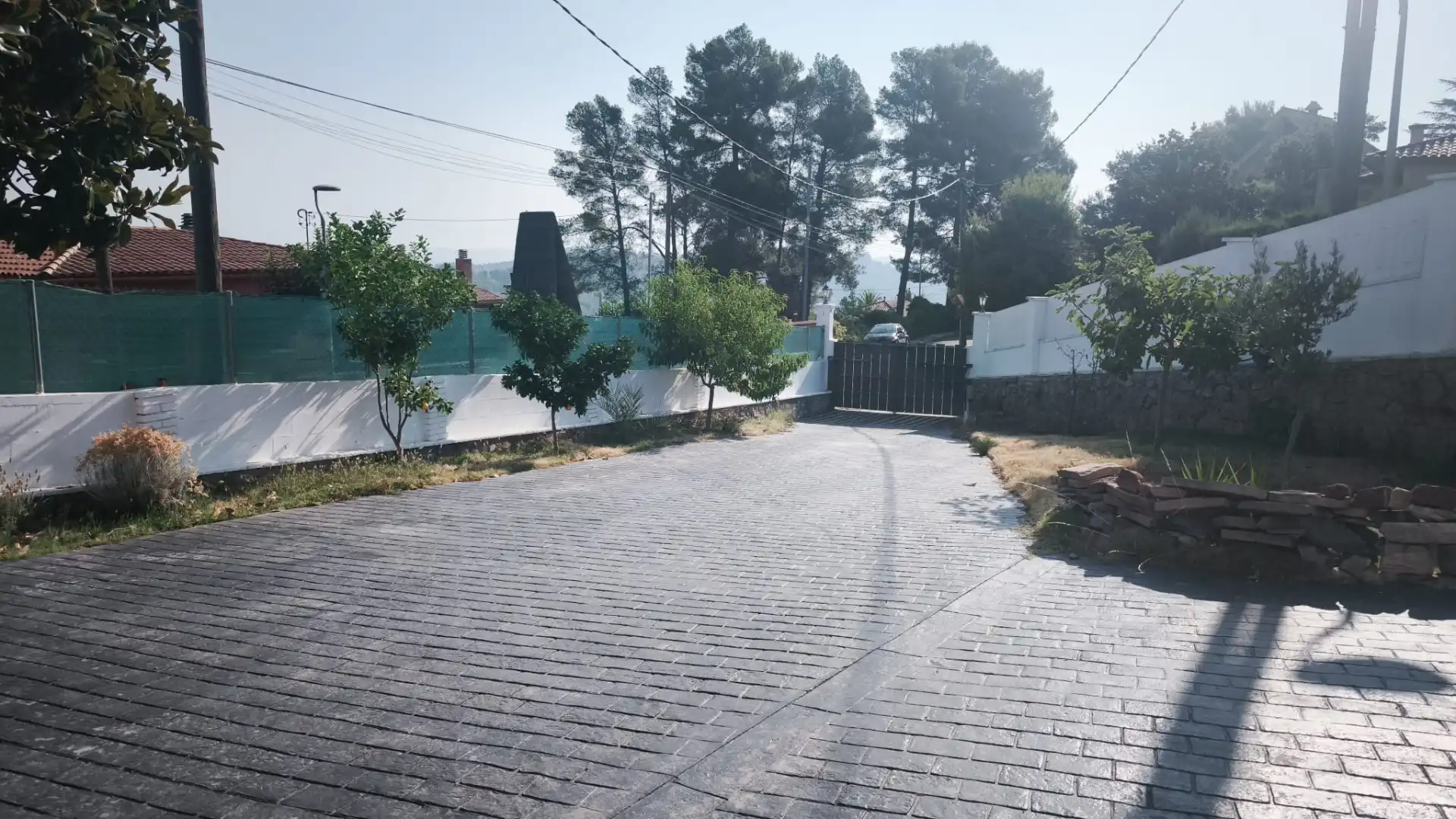 Vista exterior de Casa o chalet en venta en Cervelló con Calefacción, Jardín privado y Parquet