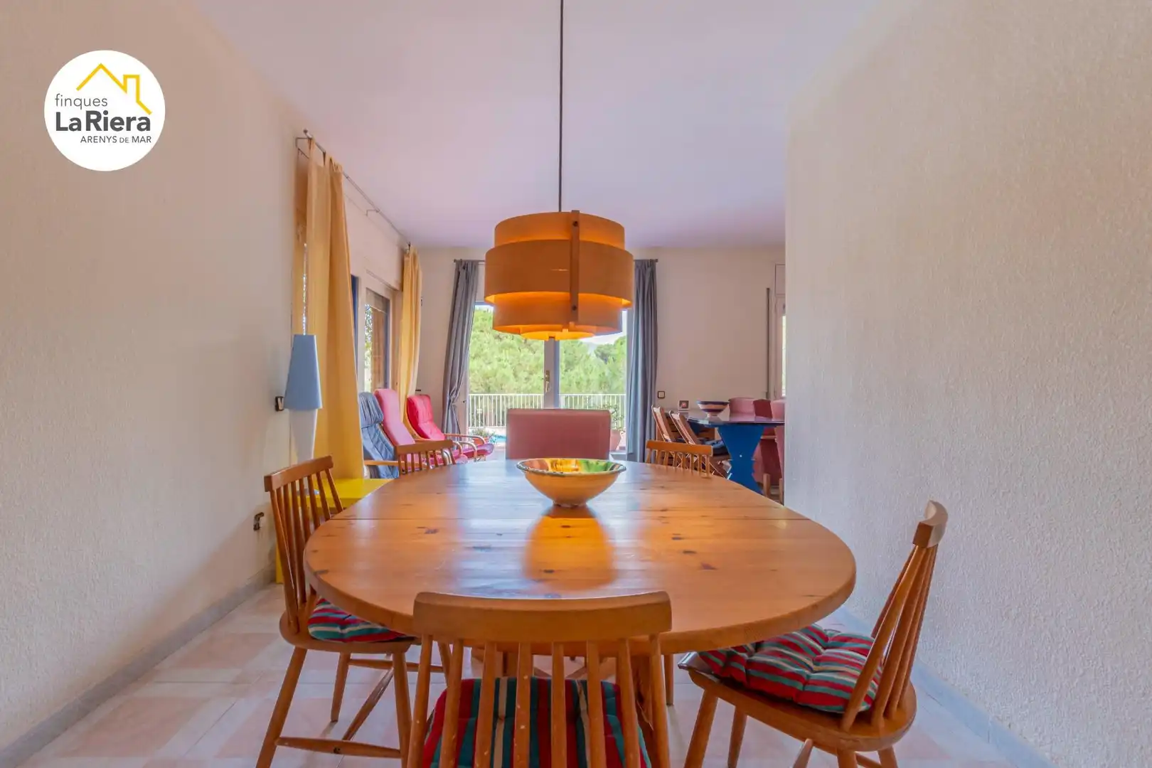 Esszimmer von Haus oder Chalet zum Verkauf in Arenys de Munt mit Heizung, Privatgarten und Schwimmbad