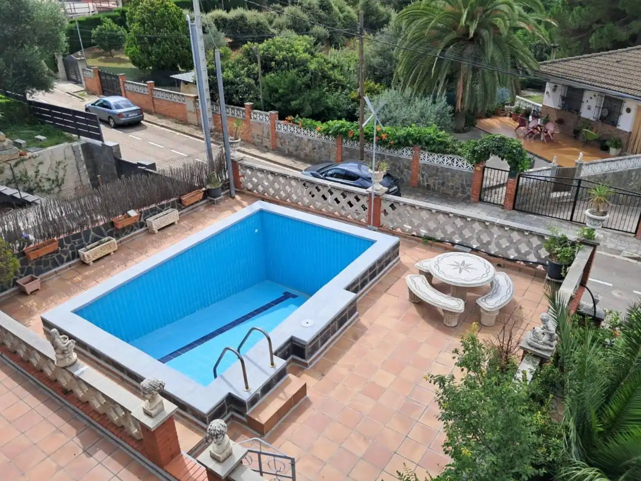 Swimming pool of Houses for sale in Lliçà d'Amunt  with Heating, Private garden and Terrace