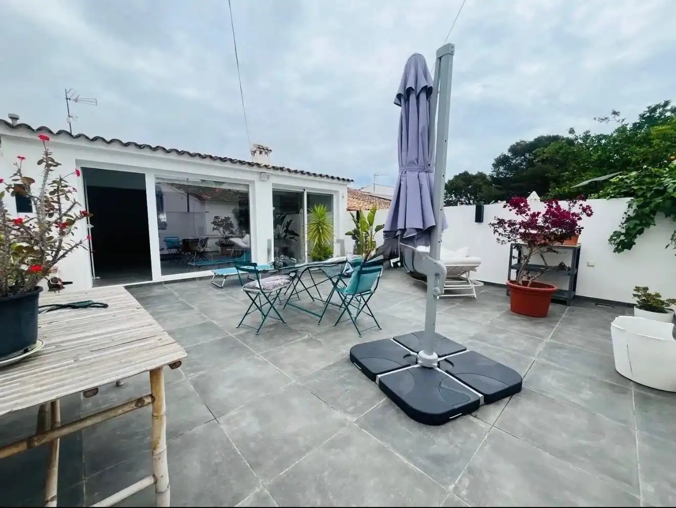 Terraza de Casa adosada en venta en La Nucia con Aire acondicionado, Terraza y Amueblado