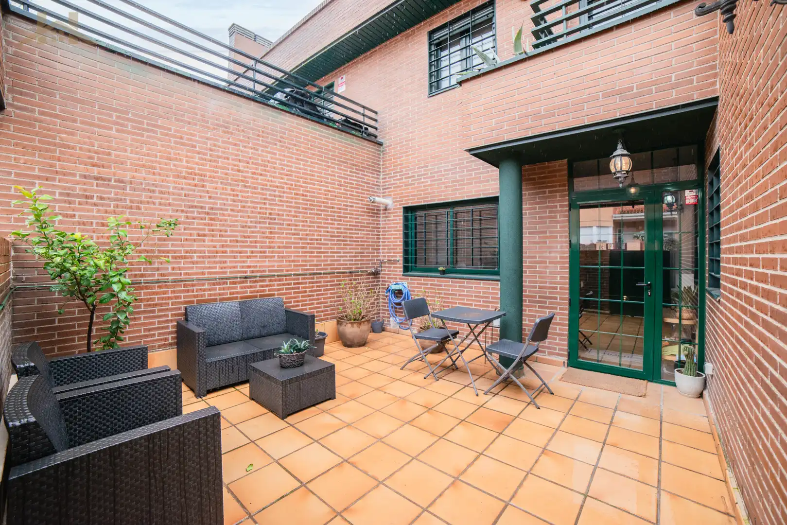 Terrace of Detached homes for sale in Villaviciosa de Odón  with Air Conditioner, Heating and Private garden