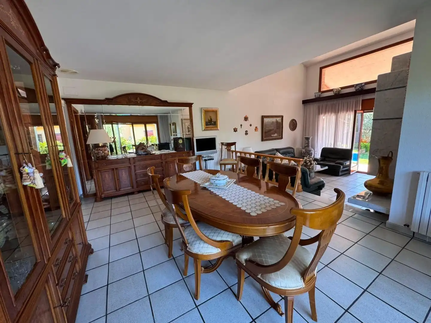 Comedor de Casa o chalet en venta en Santa Maria de Palautordera con Aire acondicionado, Calefacción y Jardín privado