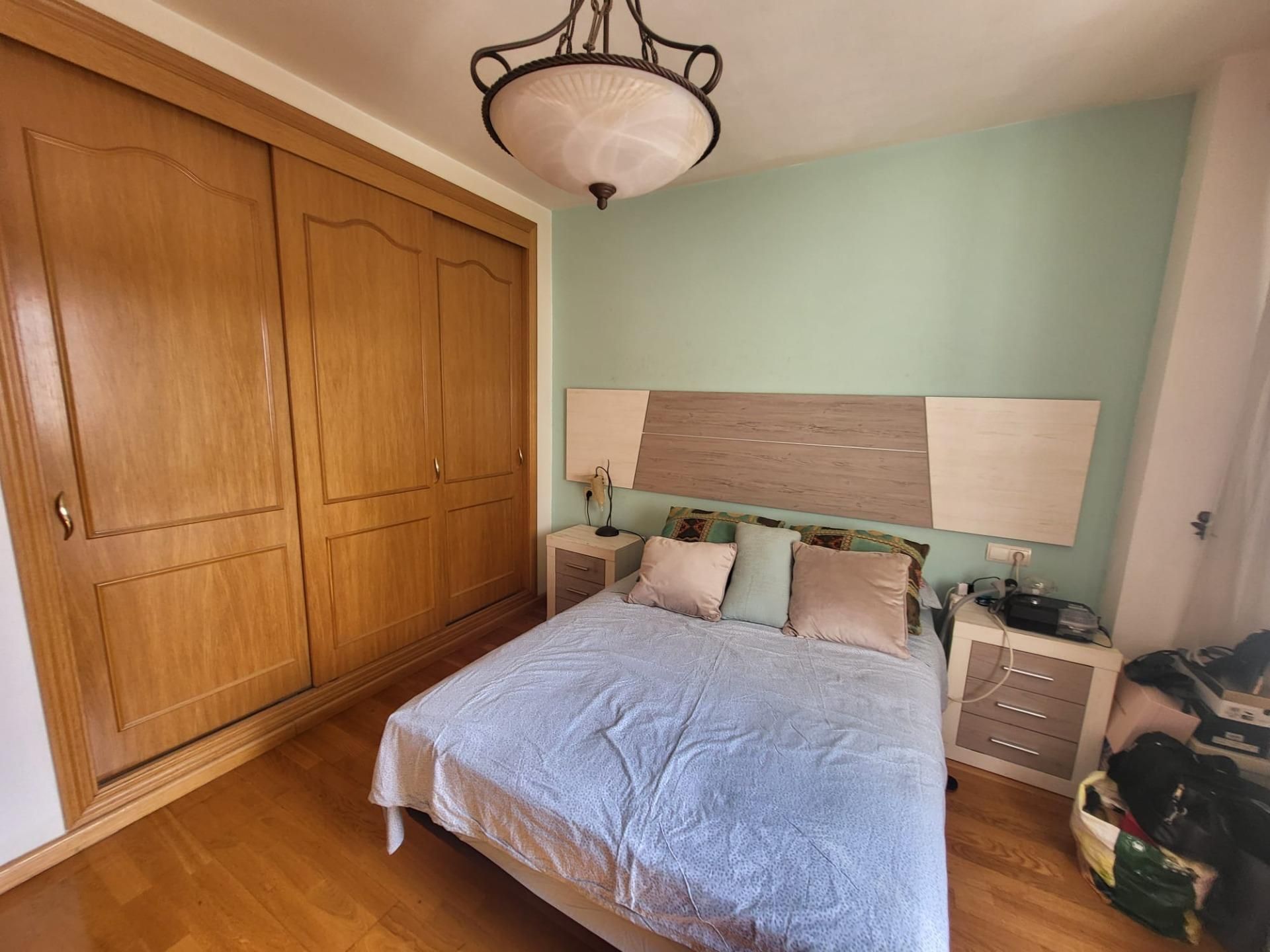 Bedroom of Flat for sale in Málaga Capital  with Air Conditioner and Community pool