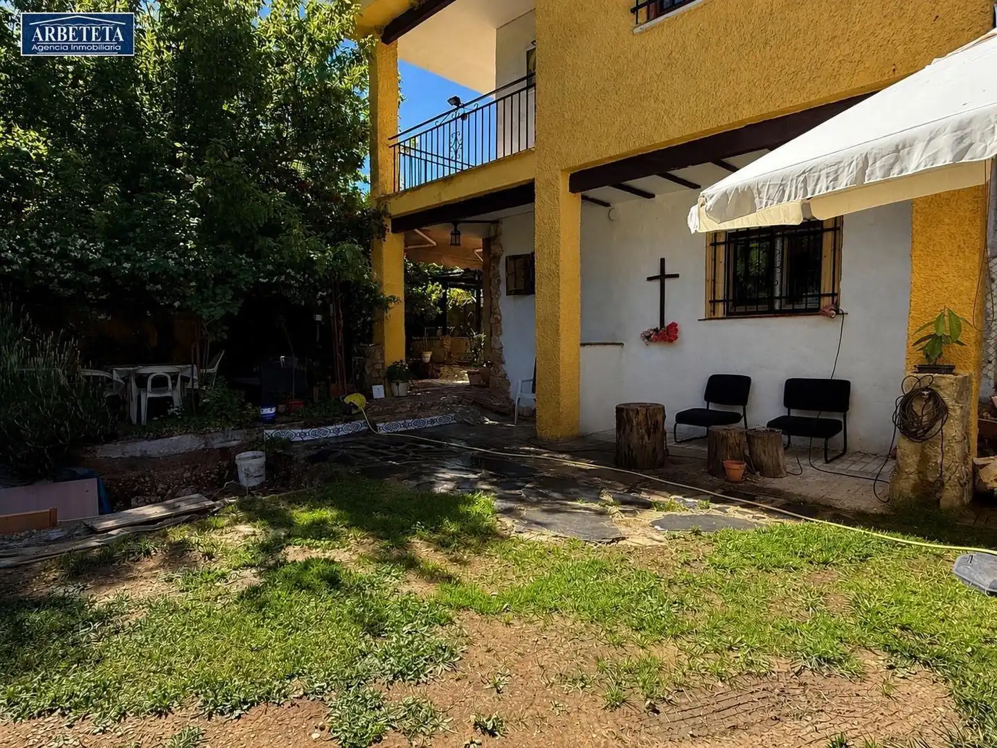 Jardín de Casa adosada en venta en Trijueque con Calefacción, Jardín privado y Trastero