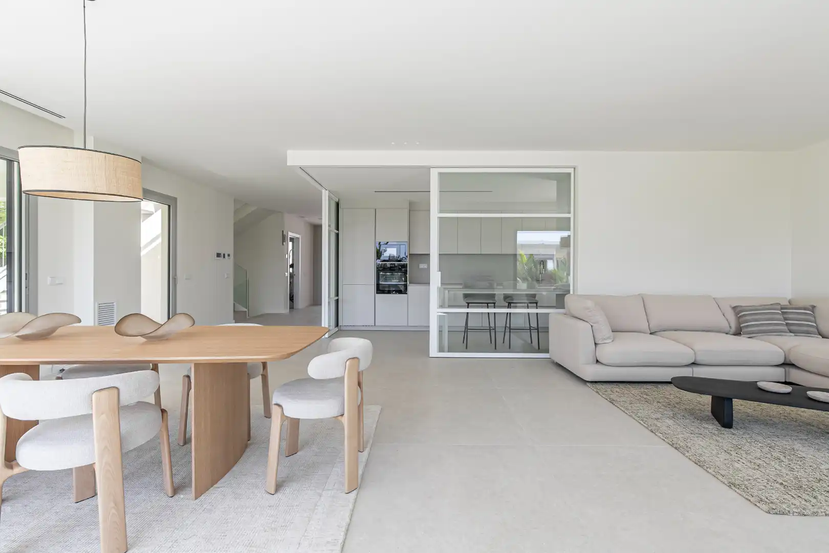 Wohnzimmer von Haus oder Chalet zum Verkauf in Sitges mit Klimaanlage, Heizung und Privatgarten