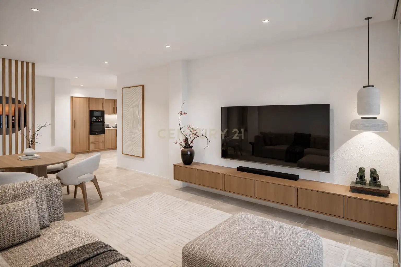 Sala d'estar de Apartament en venda en Rincón de la Victoria amb Aire condicionat, Piscina i Balcó
