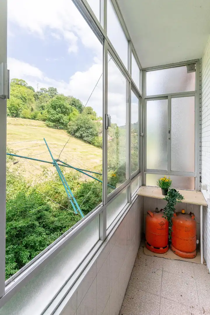 Balcony of Flat for sale in Aller  with Terrace, Storage room and Furnished