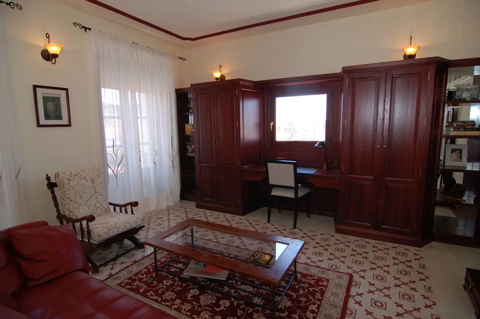 Sala de estar de Casa o chalet en venta en Aracena con Aire acondicionado, Terraza y Trastero