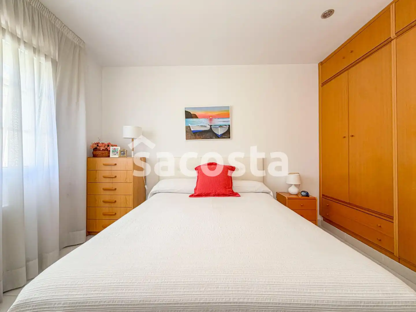 Habitación de Casa adosada en venta en Pineda de Mar con Aire acondicionado, Calefacción y Jardín privado