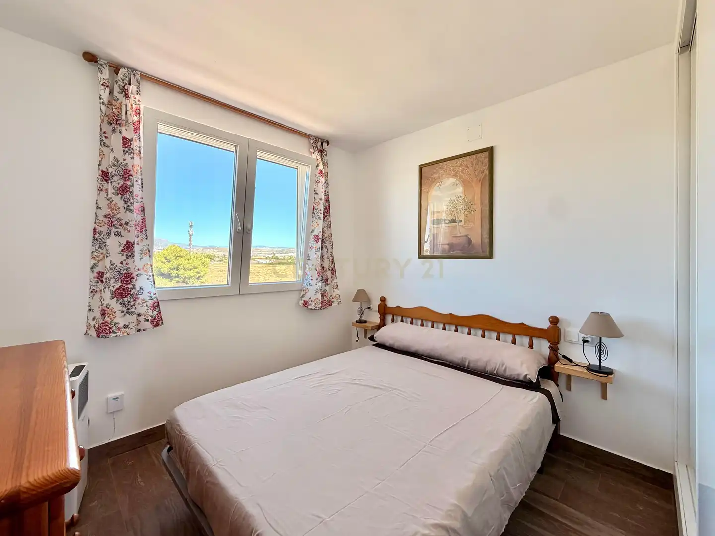 Bedroom of Flat for rent in El Campello  with Air Conditioner, Oven and Washing machine