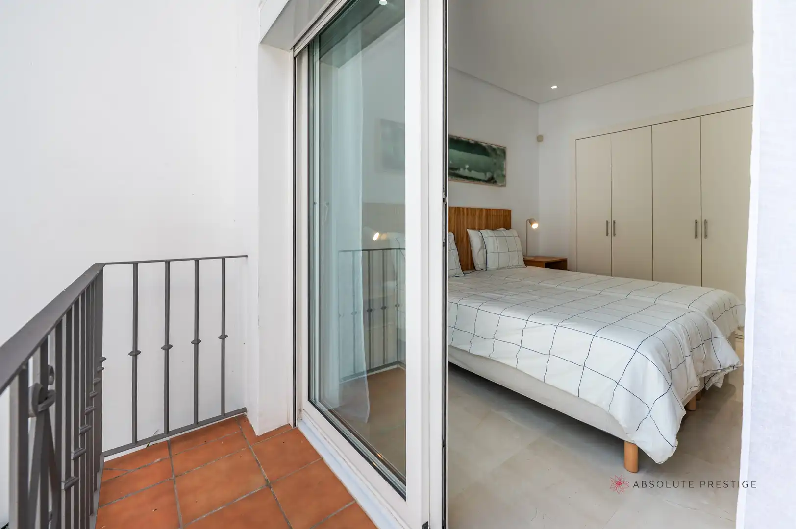 Balcony of Attic for rent in Estepona  with Air Conditioner, Terrace and Swimming Pool
