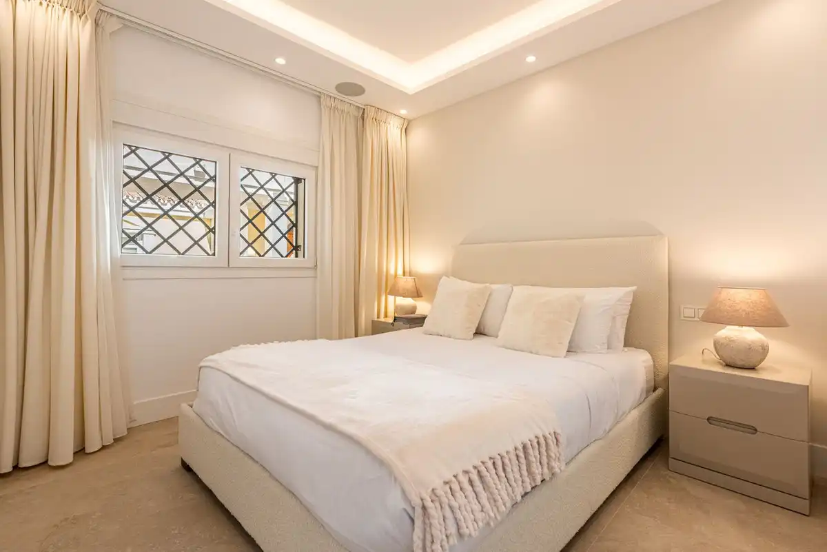 Bedroom of Detached homes for sale in Marbella  with Air Conditioner, Terrace and Community pool