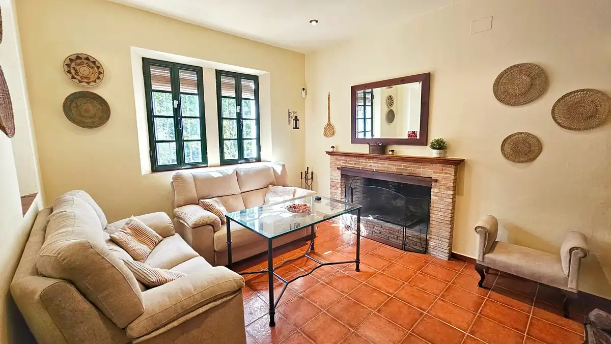 Sala de estar de Casa o chalet en venta en Santa Ana la Real con Jardín privado, Terraza y Trastero