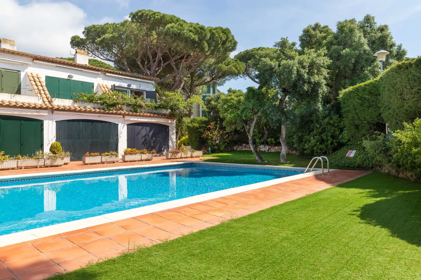 Swimming pool of Flat for sale in Palafrugell  with Air Conditioner, Private garden and Terrace