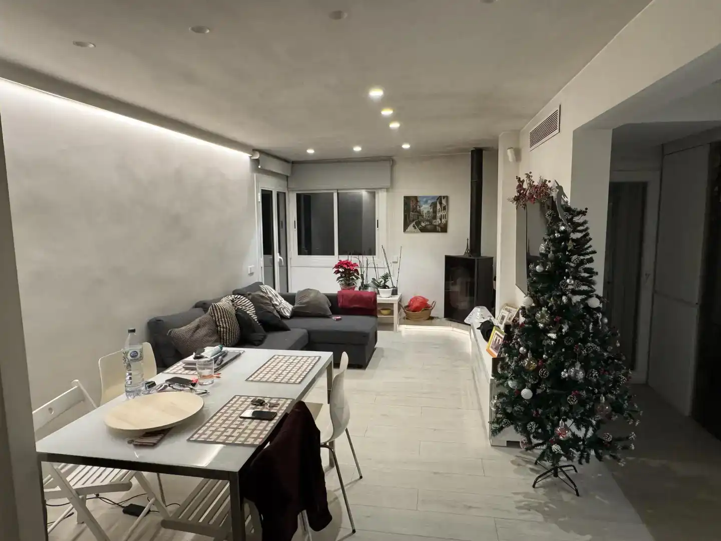 Living room of Flat for rent in Alcúdia  with Air Conditioner and Balcony