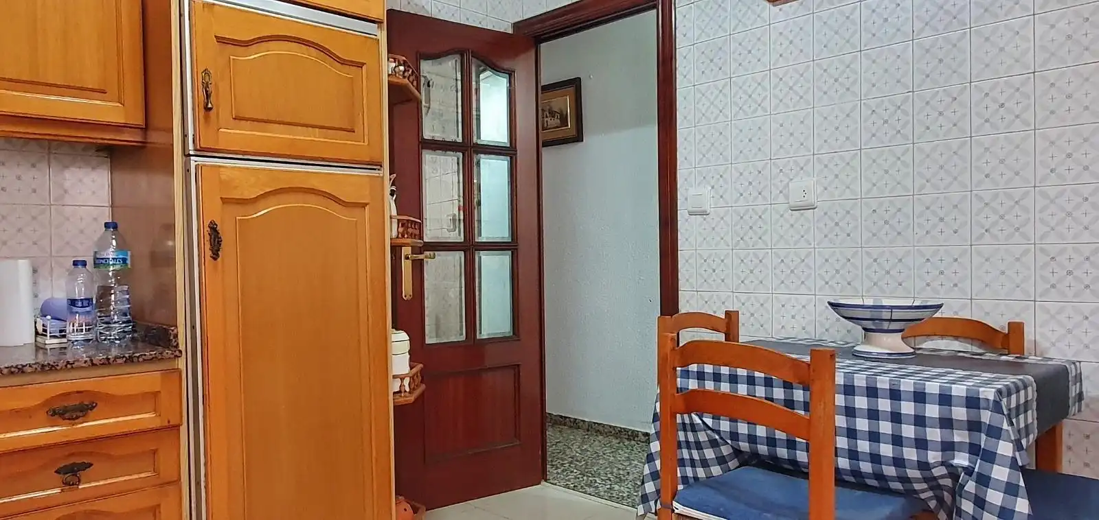 Cocina de Piso en venta en San Vicente del Raspeig / Sant Vicent del Raspeig con Aire acondicionado, Amueblado y Balcón