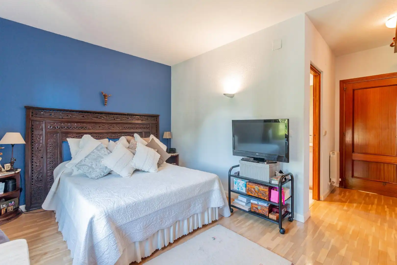 Bedroom of Houses for sale in Boadilla del Monte  with Heating, Private garden and Terrace