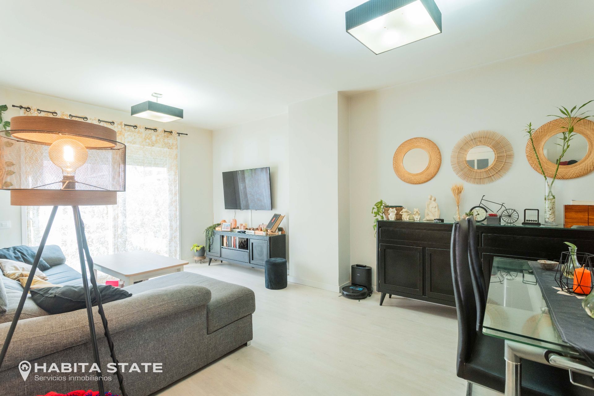 Living room of Single-family semi-detached for sale in Huércal de Almería  with Air Conditioner, Heating and Private garden