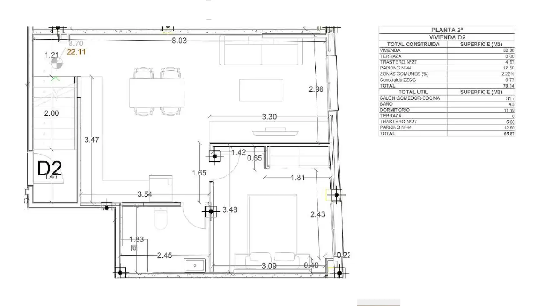 New build Flat with terrace for sale in Calle Río Chillar 2, imagen 15