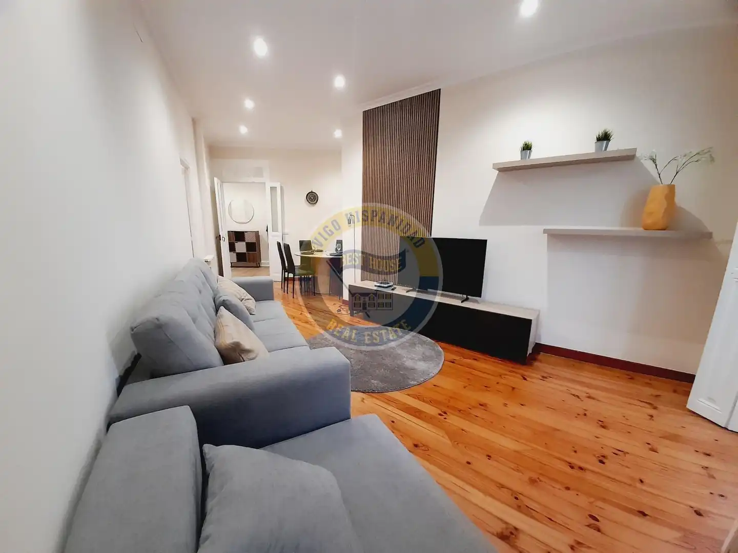 Sala de estar de Piso en venta en Vigo  con Amueblado