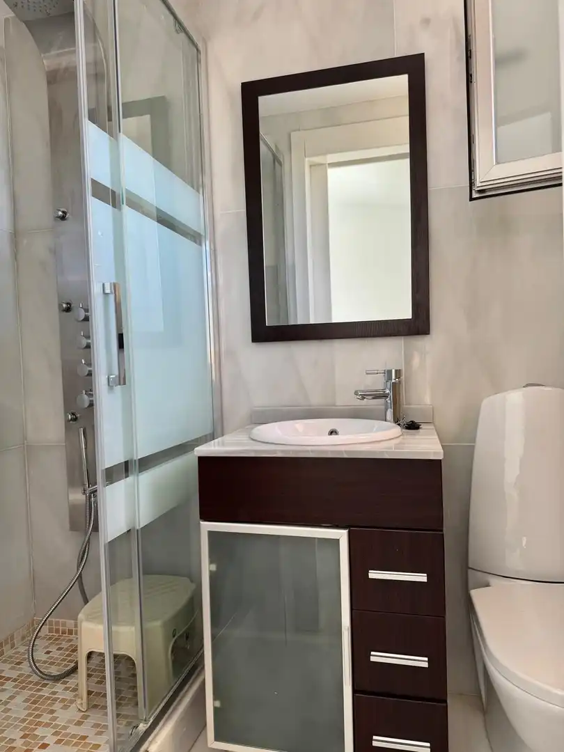 Bathroom of Flat for rent in Jávea / Xàbia  with Heating, Terrace and Community pool