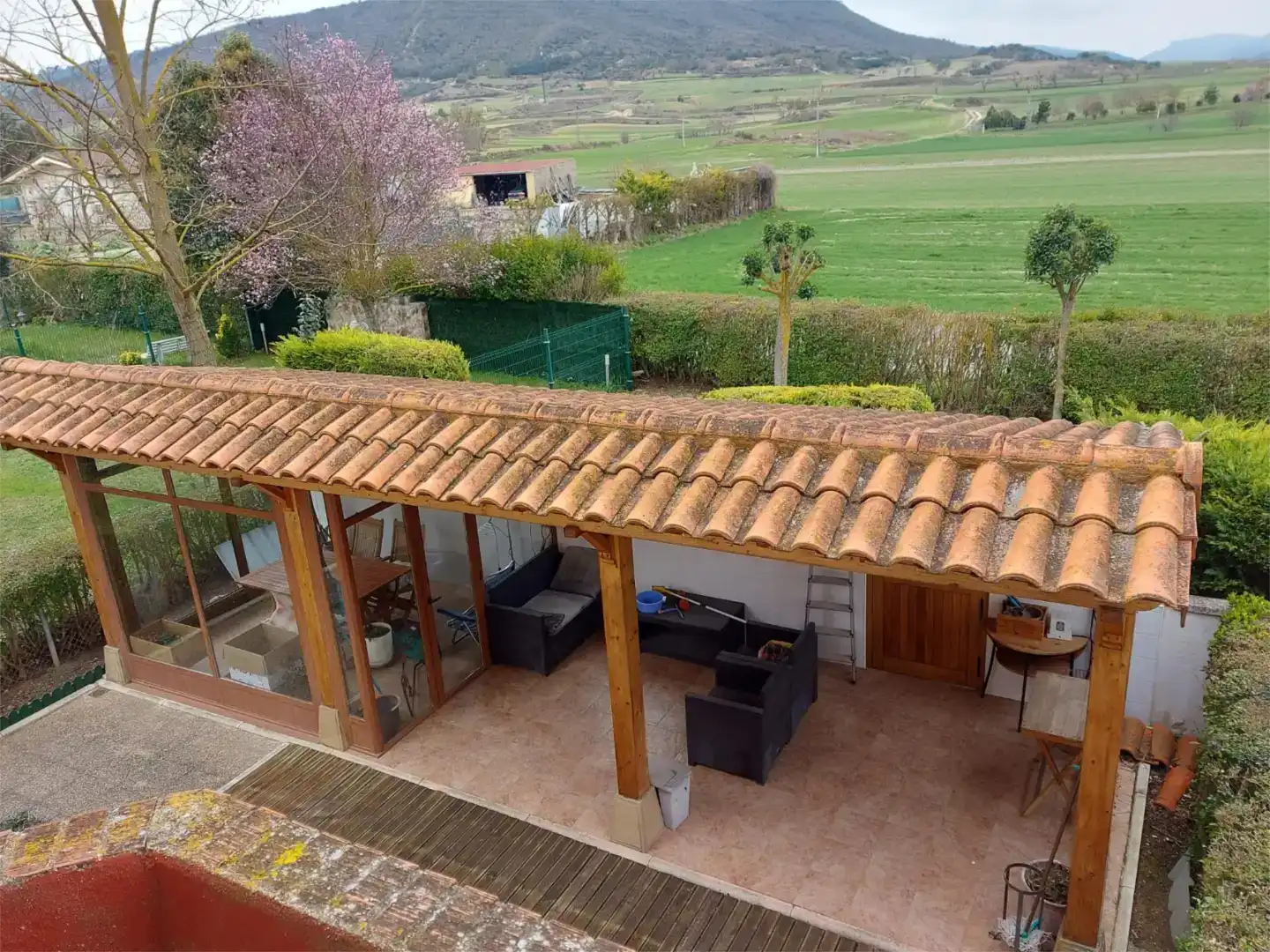 Terrassa de Casa o xalet en venda en Miranda de Ebro amb Jardí privat, Parquet i Traster