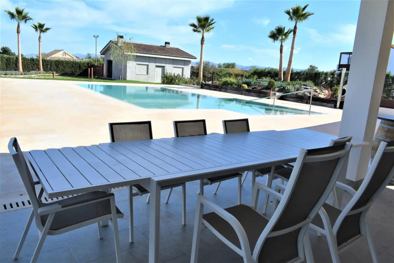Terraza de Casa o chalet en venta en Puerto Lumbreras con Aire acondicionado, Jardín privado y Terraza