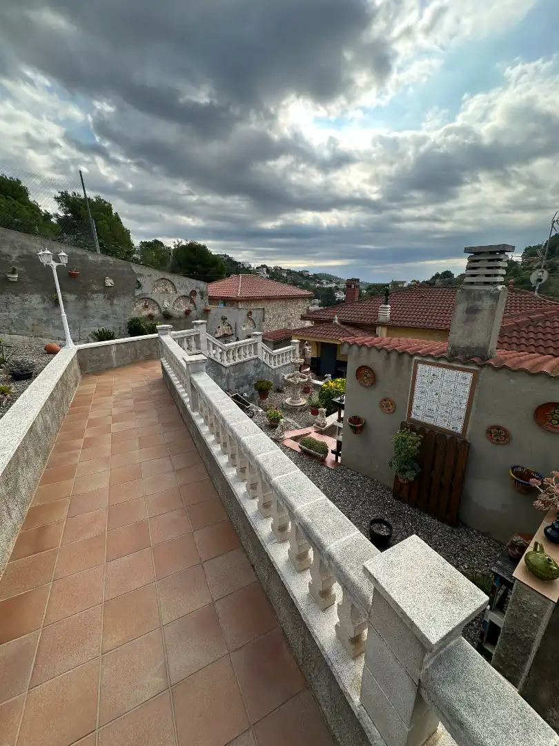 Terraza de Casa o chalet en venta en Castellet i la Gornal con Aire acondicionado, Calefacción y Jardín privado