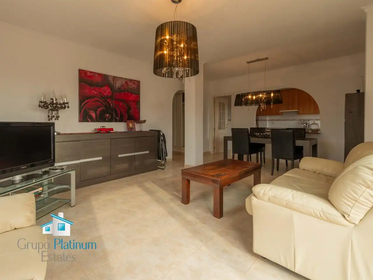 Living room of Apartments for sale in Pulpí  with Air Conditioner, Heating and Terrace