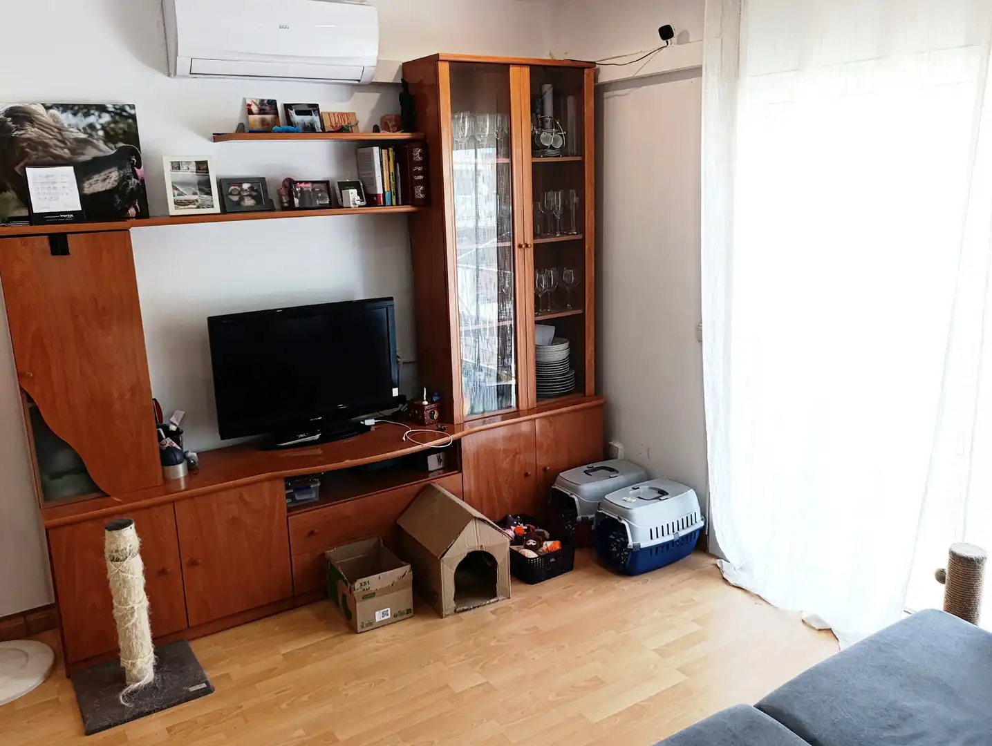 Living room of Flat for sale in Pineda de Mar  with Air Conditioner, Heating and Balcony
