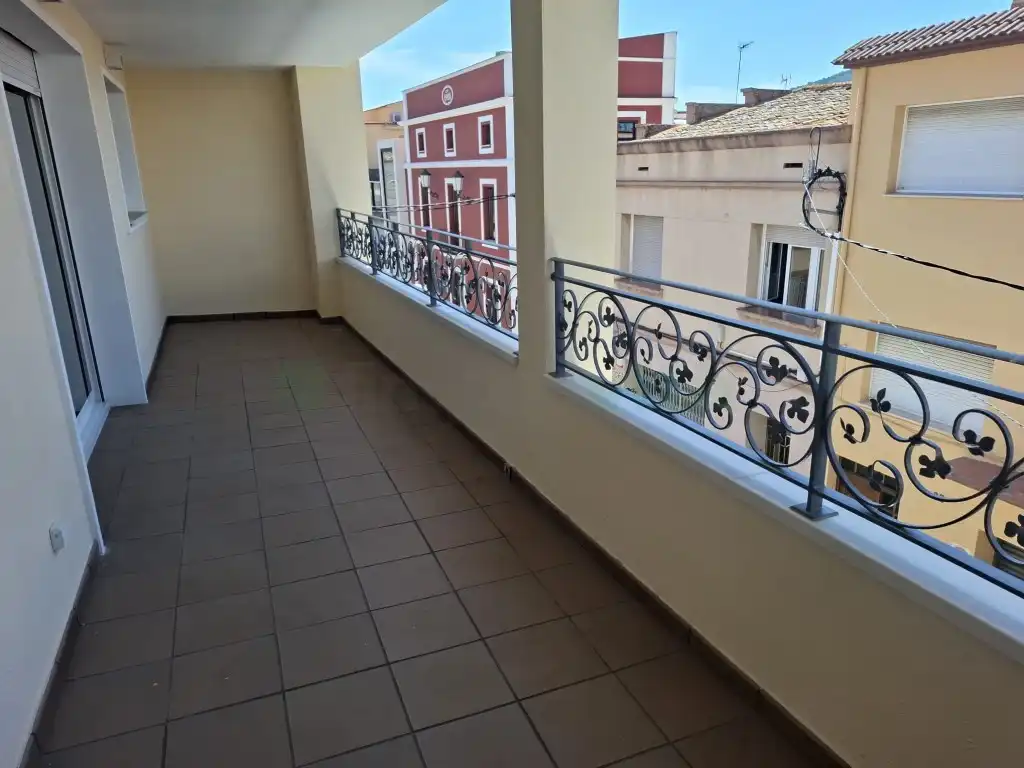Terraza de Dúplex de alquiler en Malgrat de Mar con Lavadora y Balcón