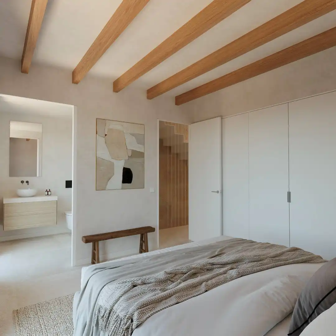 Habitación de Casa adosada en venta en Ariany con Calefacción, Terraza y Piscina