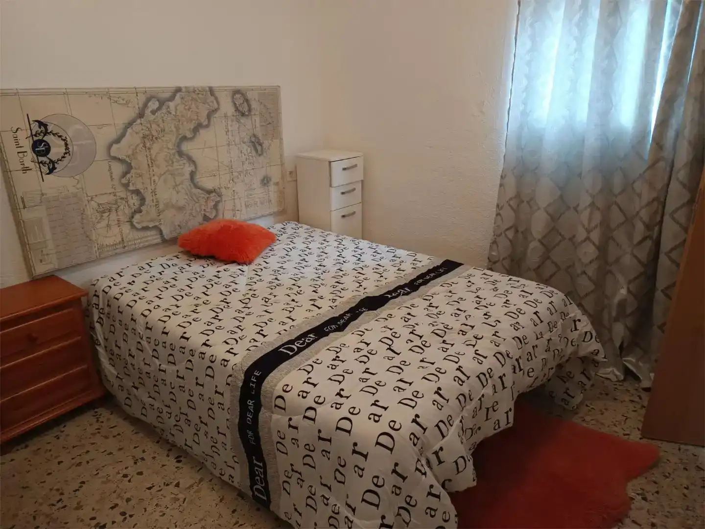 Bedroom of Flat for rent in Santa Fe  with Furnished, Washing machine and TV