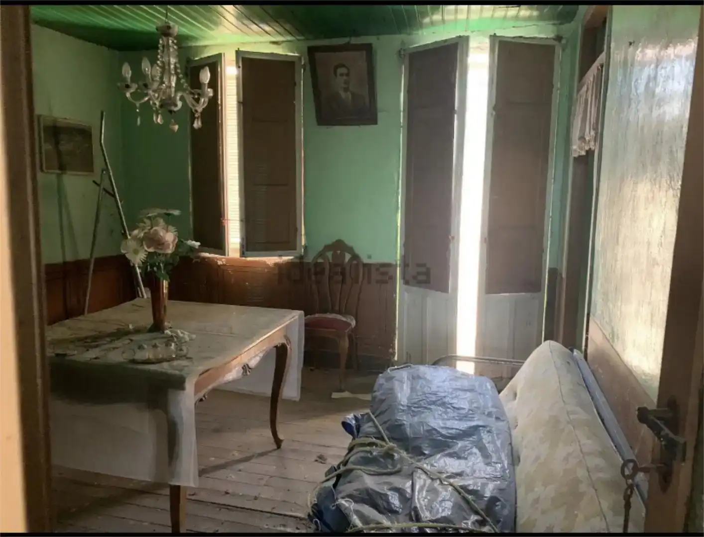 Menjador de Casa adosada en venda en Sandiás amb Balcó