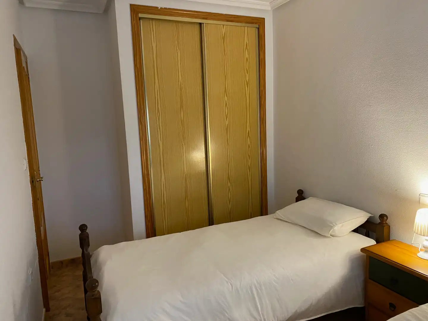 Bedroom of Flat for rent in Los Alcázares  with Air Conditioner, Heating and Furnished