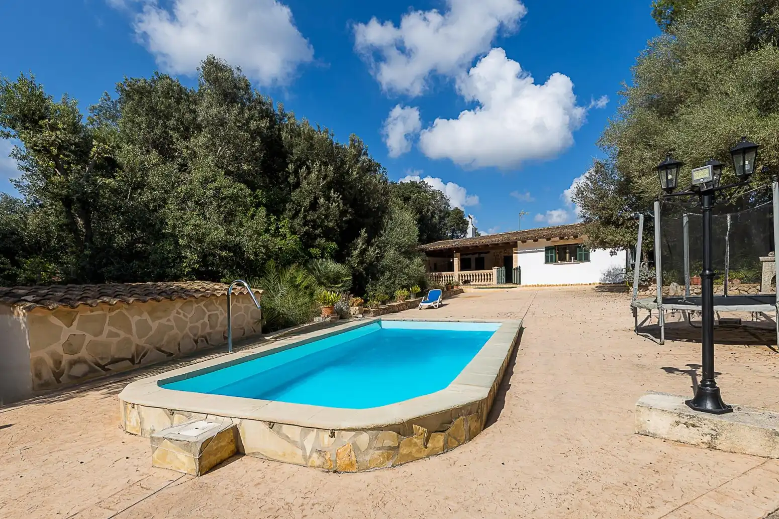 Swimming pool of Houses for sale in Capdepera  with Air Conditioner, Parquet flooring and Terrace