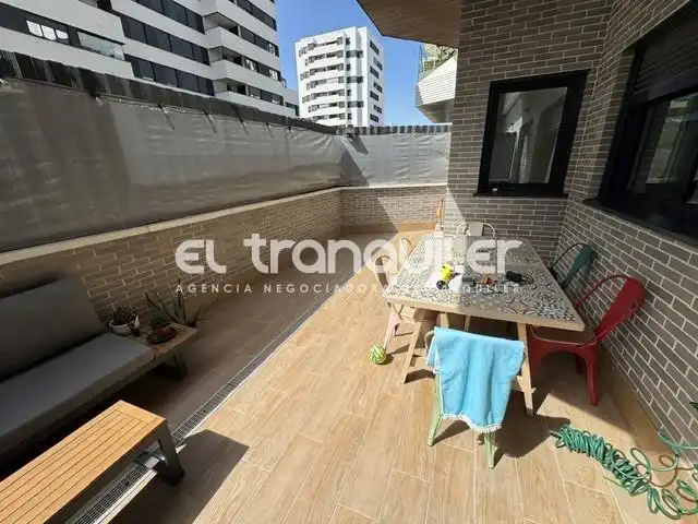 Terrace of Flat for rent in Madrid  with Air Conditioner, Terrace and Storage room