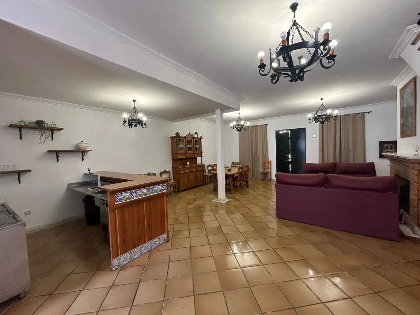Comedor de Casa o chalet de alquiler en Almonte con Amueblado, Horno y Balcón