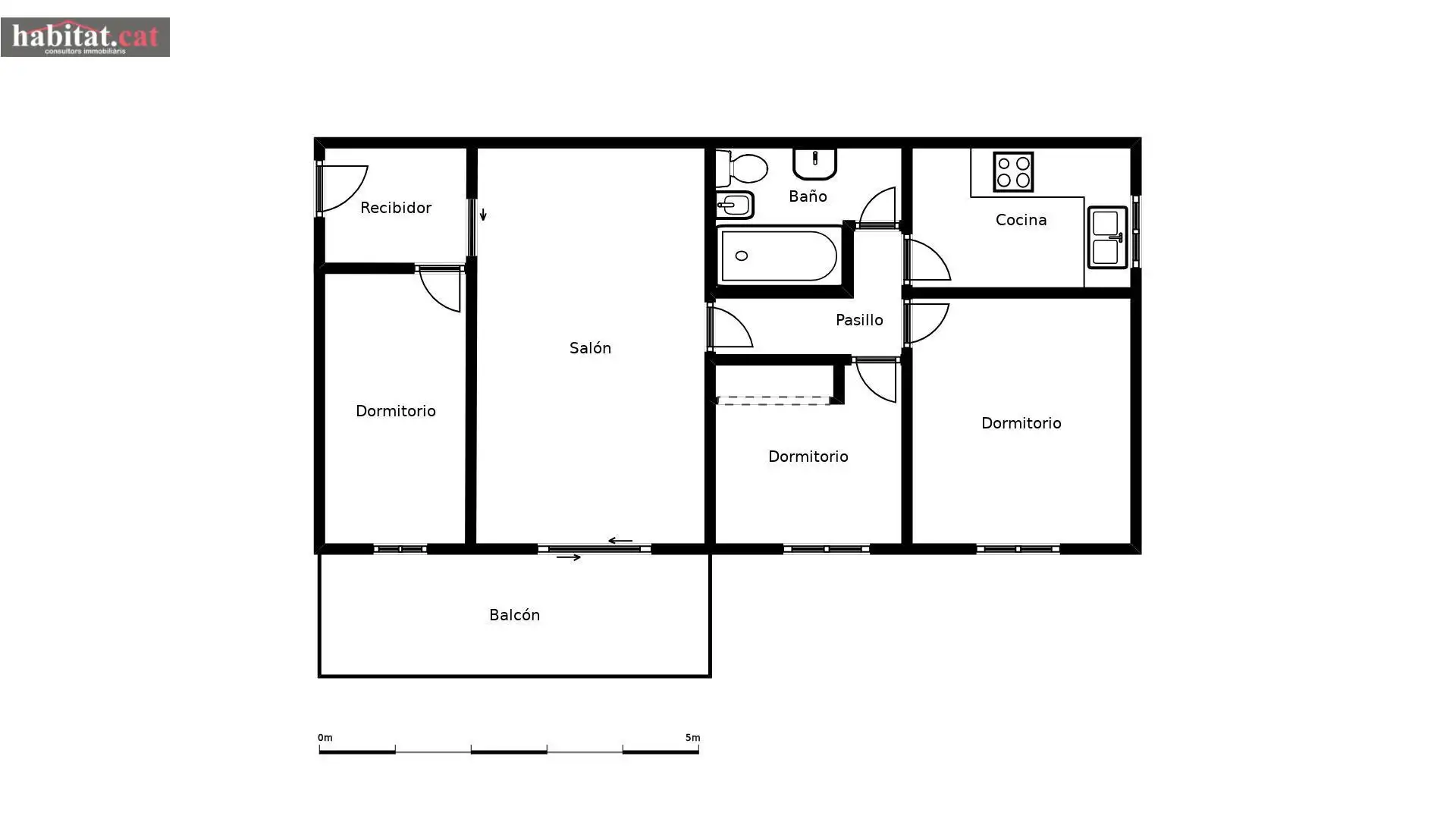 Piso en venta en Ametllers - Poble-Sec