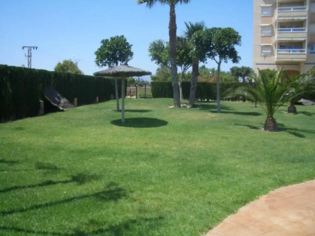 Garden of Flat for rent in El Campello  with Air Conditioner, Heating and Terrace