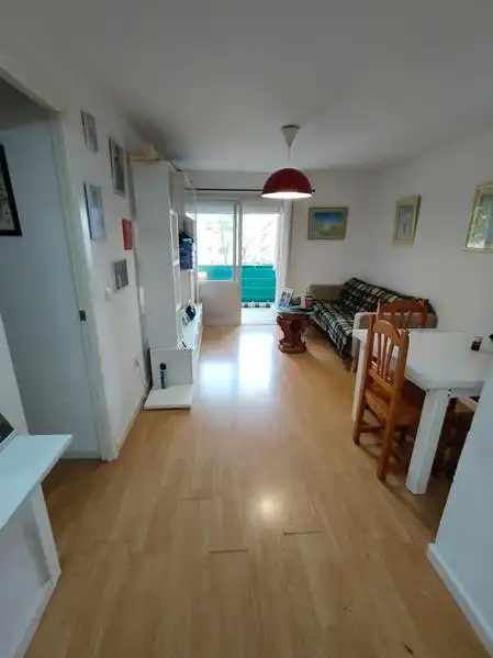 Living room of Flat for sale in Estepona  with Air Conditioner, Heating and Terrace