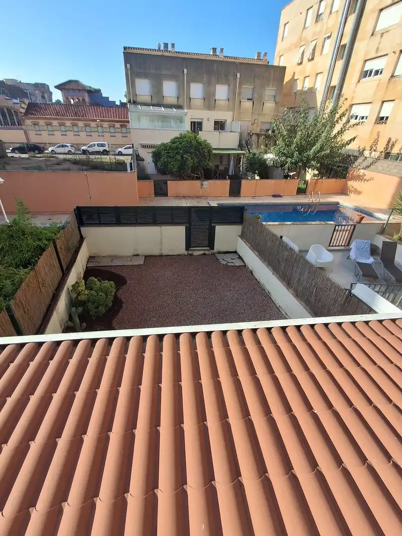 Terrassa de Casa adosada en venda en Tortosa amb Aire condicionat, Calefacció i Jardí privat