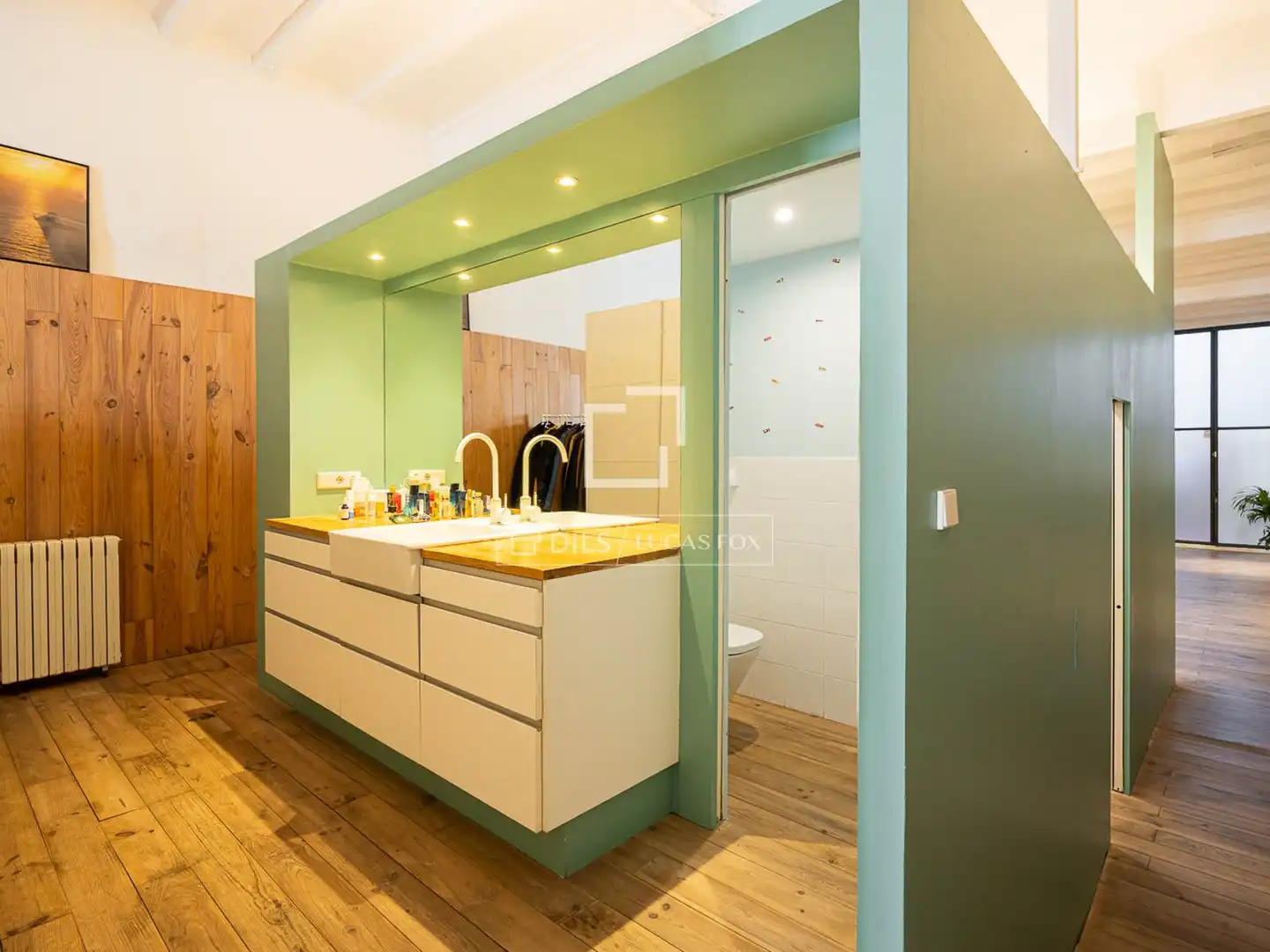 Küche von Wohnung zum Verkauf in Barcelona mit Heizung