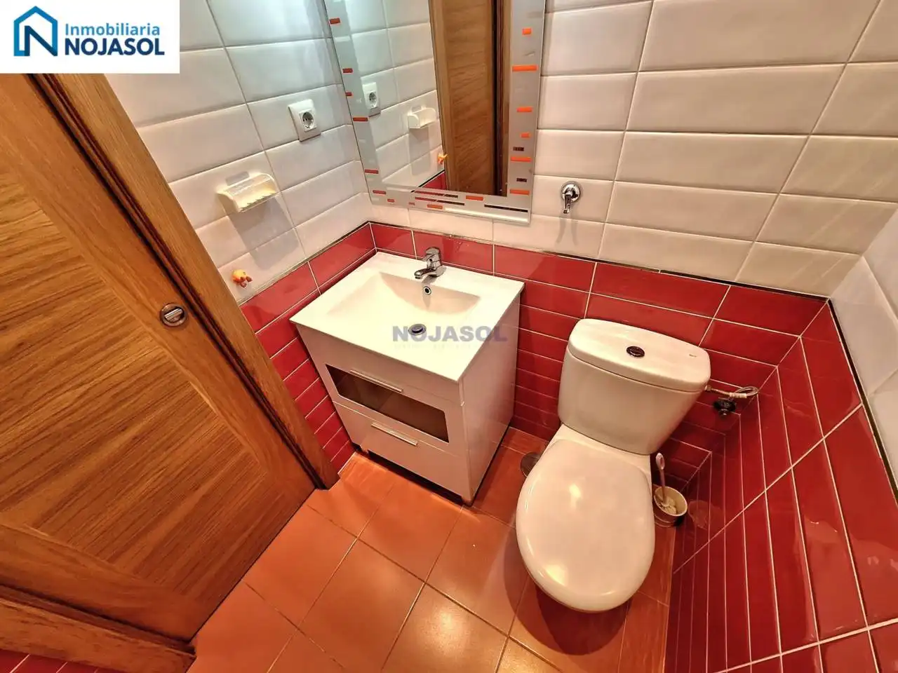 Badezimmer von Wohnungen zur Miete in Noja mit Heizung, Privatgarten und Terrasse
