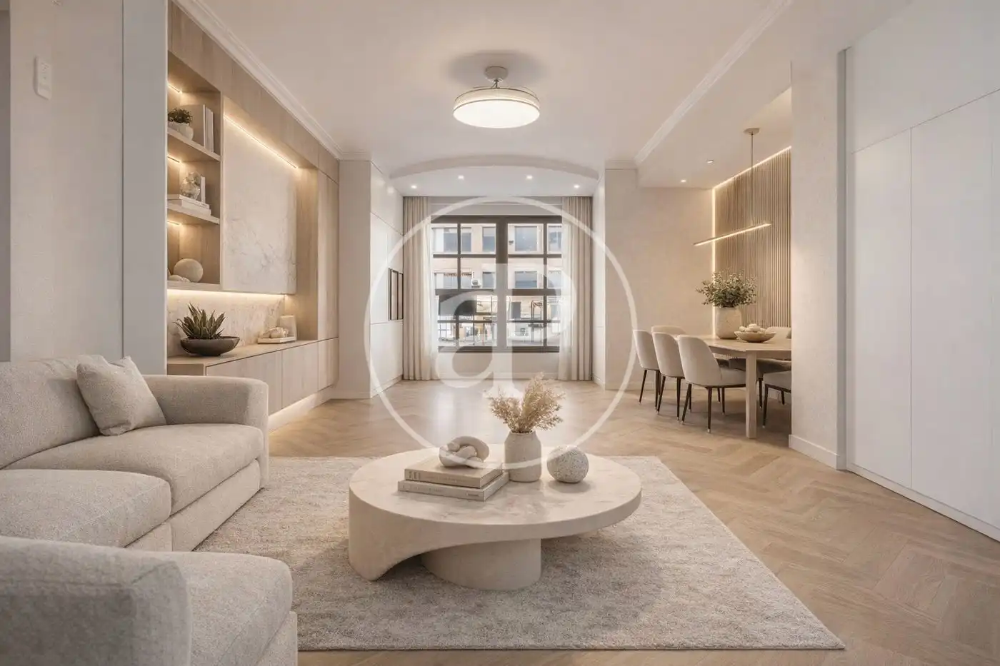 Living room of Flat for sale in Valencia  with Air Conditioner, Heating and Private garden