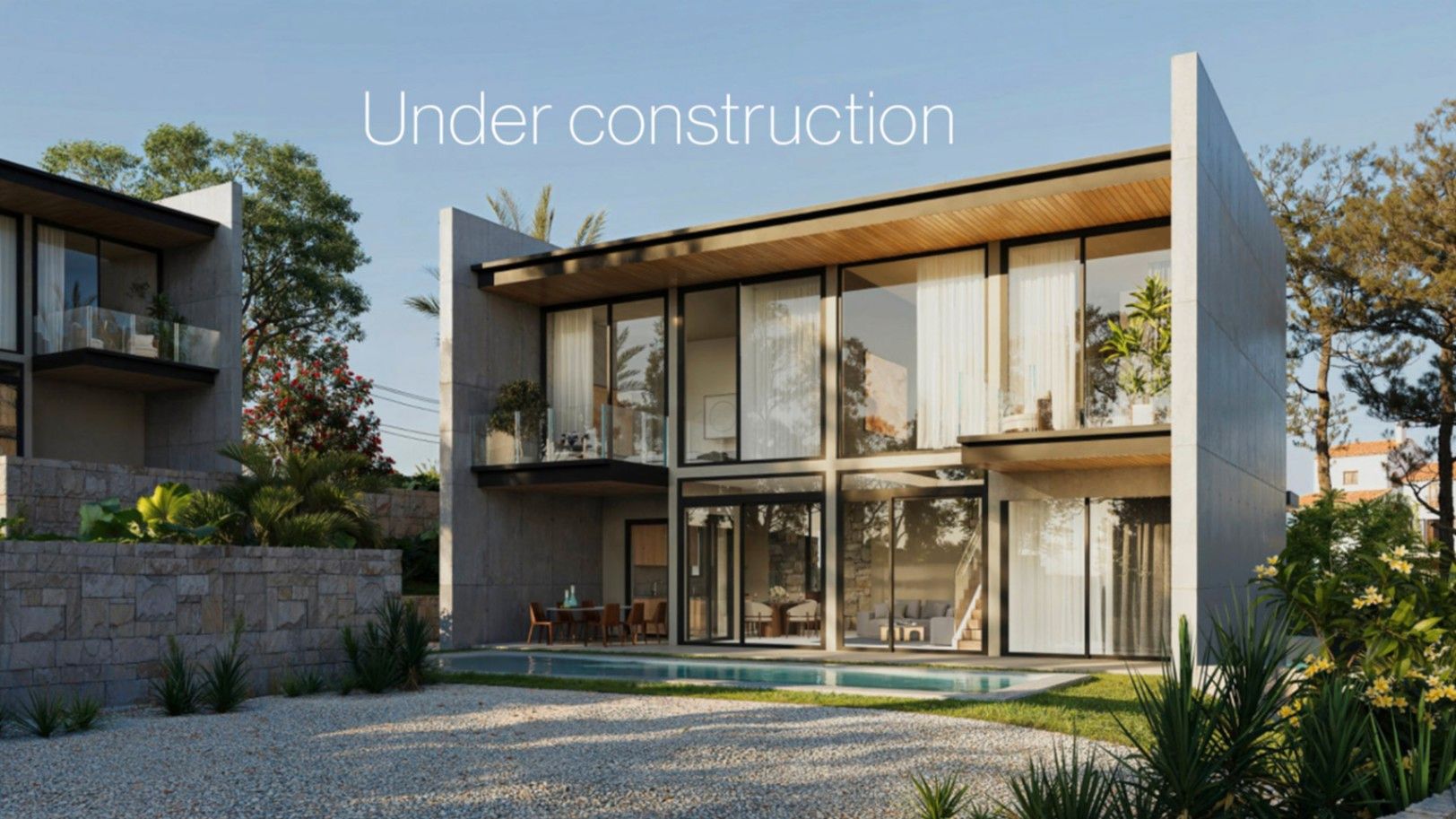 Außenansicht von Country house zum verkauf in Calpe / Calp mit Klimaanlage, Heizung und Privatgarten