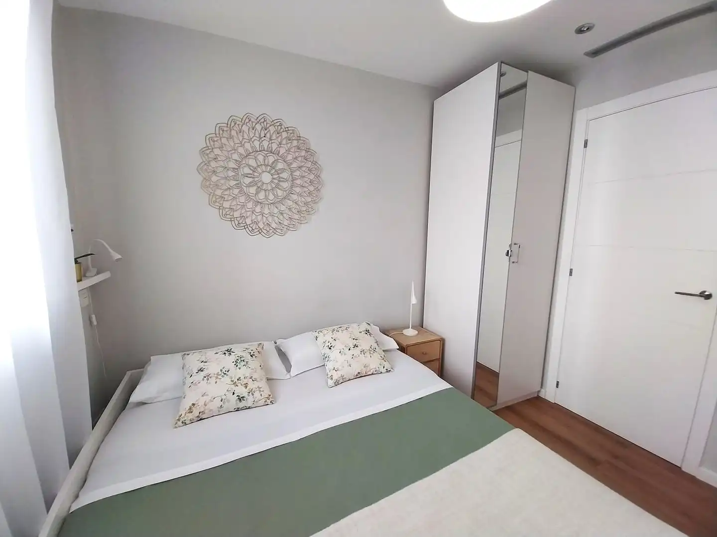 Bedroom of Flat for rent in Valladolid  with Air Conditioner, Heating and Terrace